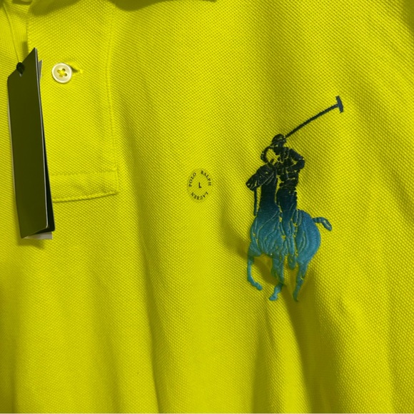 NWT Polo Ralph Lauren Big Pony Mesh Polo Shirt - Picture 7 of 10